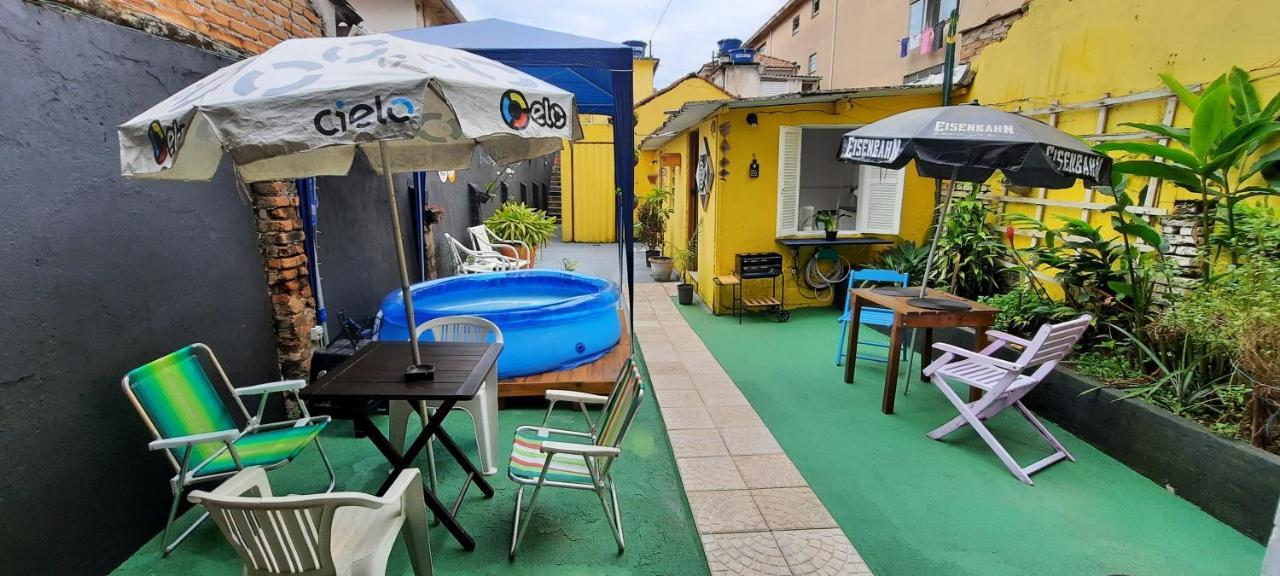 Quintal Da Bella Hostel Santos  Buitenkant foto